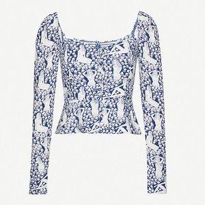 reformation rosaly top